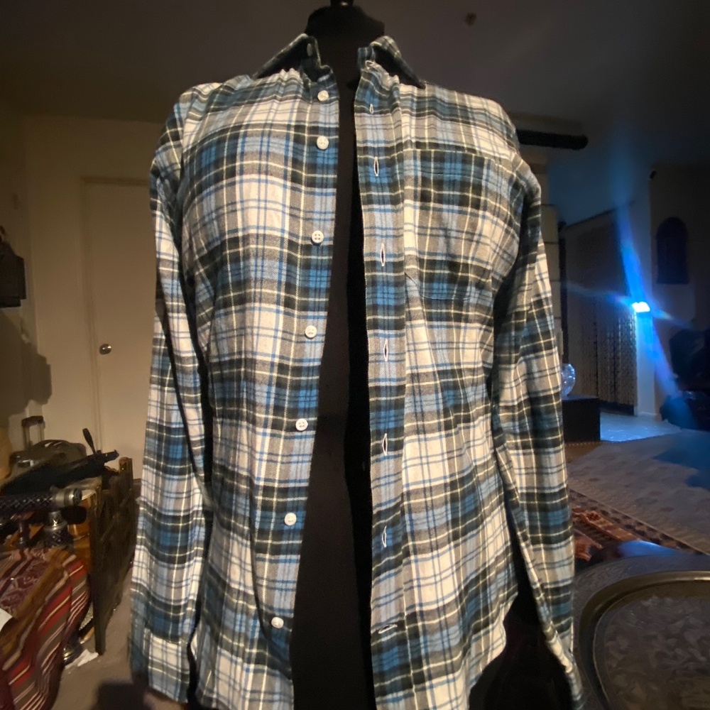 Sid Mashburn plaid button up
